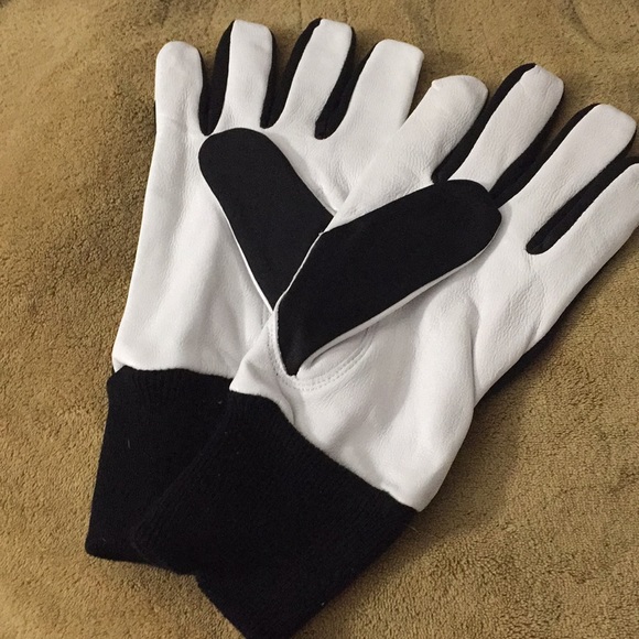 Cozy ☃️ 🆕 Leather Palm Gloves L - Picture 3 of 4
